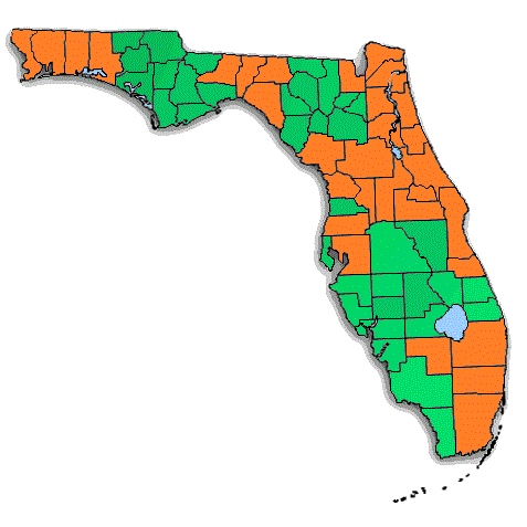 Ounce of Prevention Fund of Florida Circle of Parents® Map